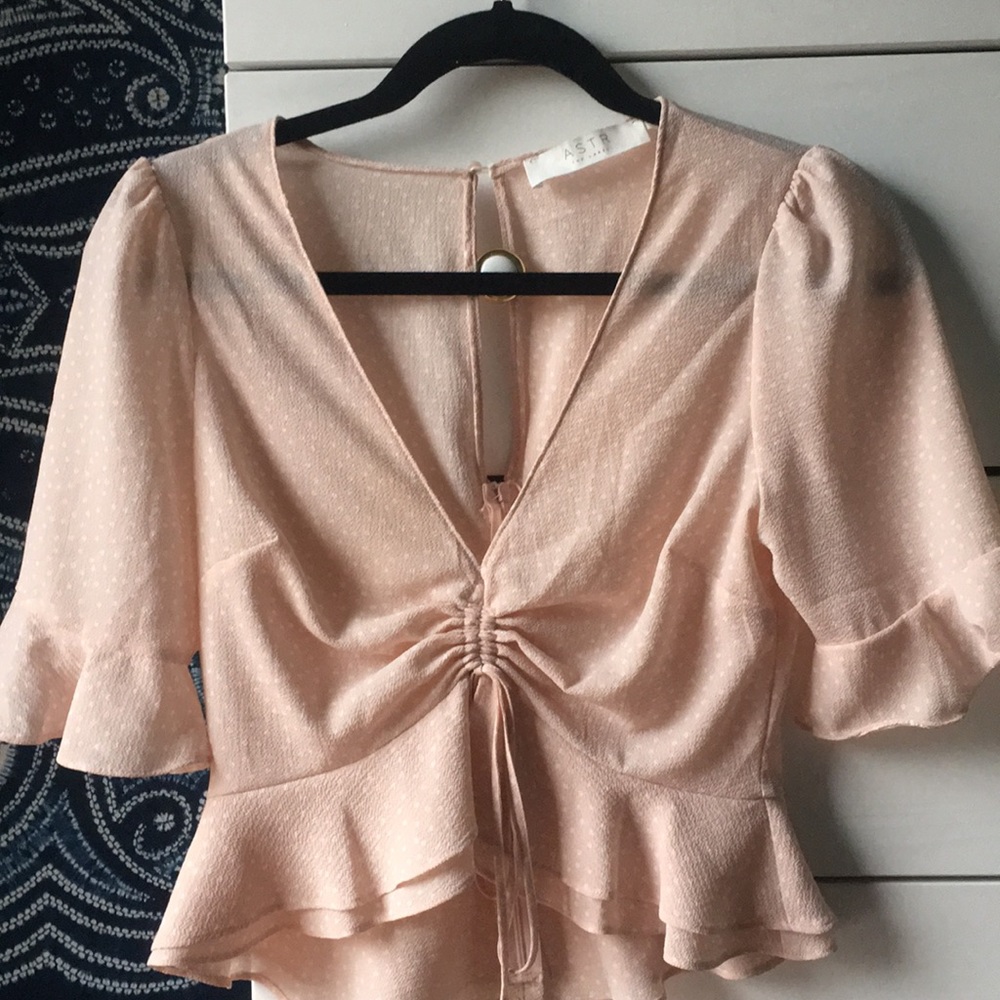 Cute pink blouse